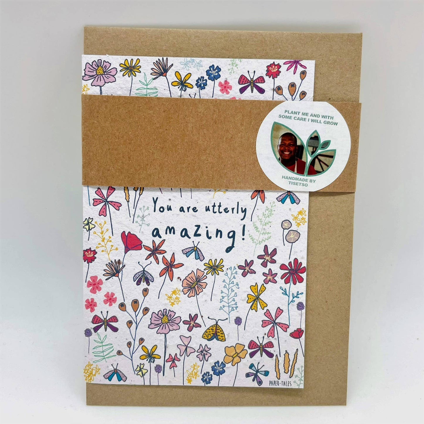 Utterly Amazing | Growing Paper Greeting Card