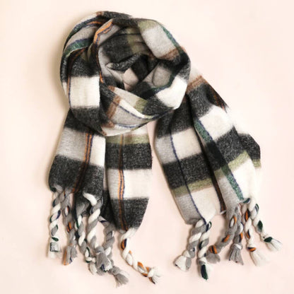 Tess Tartan Winter Scarf