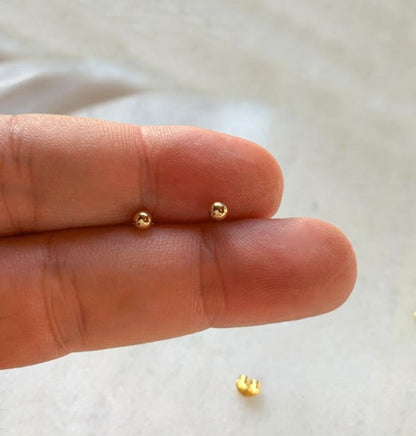 Trini Tiny Ball Studs