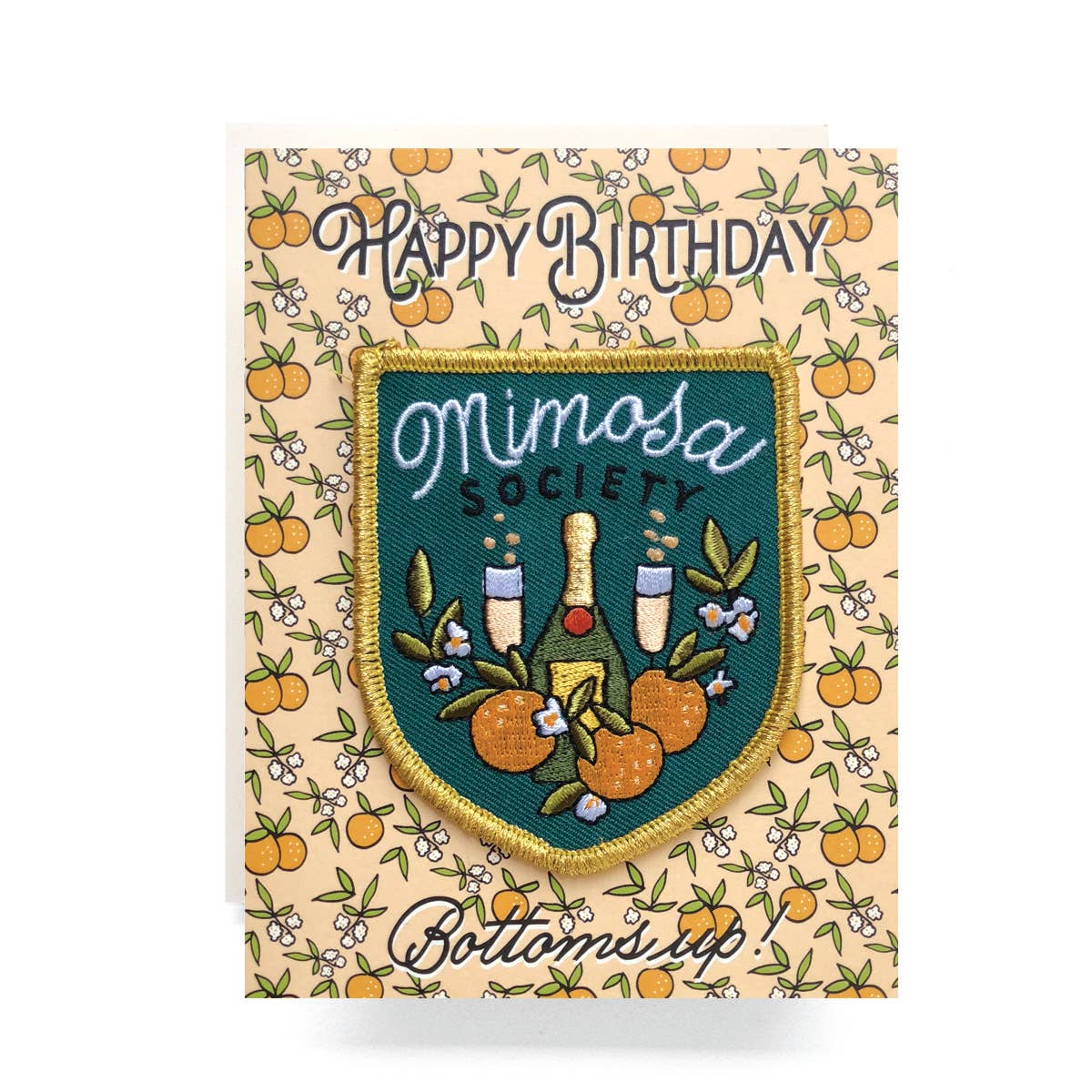 Mimosa Birthday | Patch Greeting Card