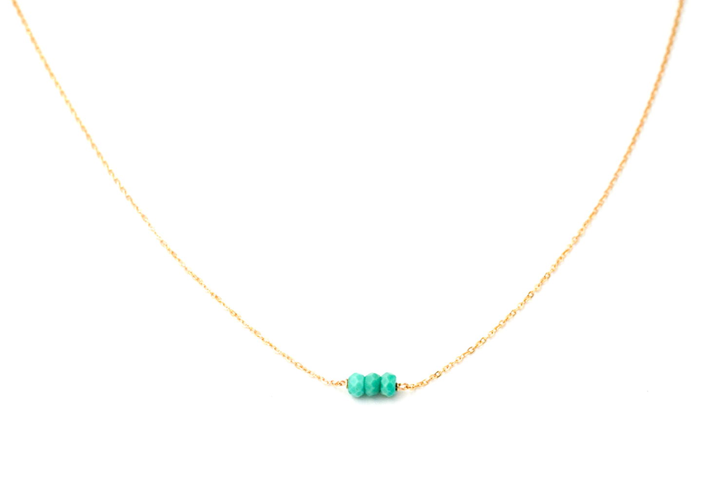 Three Turquoise Necklace