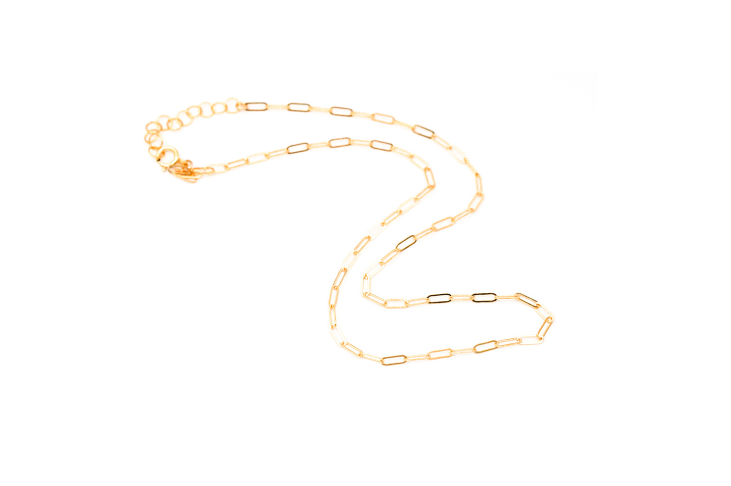 Long Link Chain Necklace