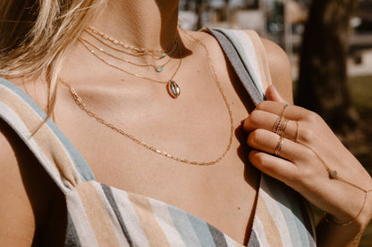 Long Link Chain Necklace