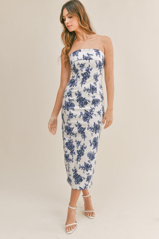 Capri Escape Midi Dress