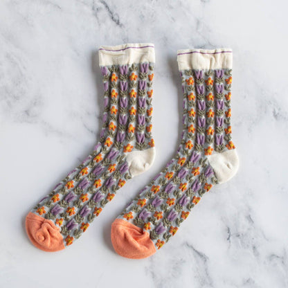 Vintage Floral Socks