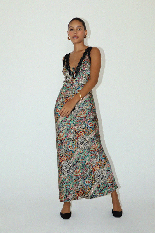 Dina Paisley Dress