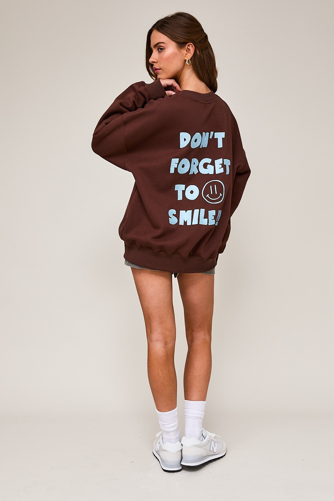 Smile Oversized Sweatshirt