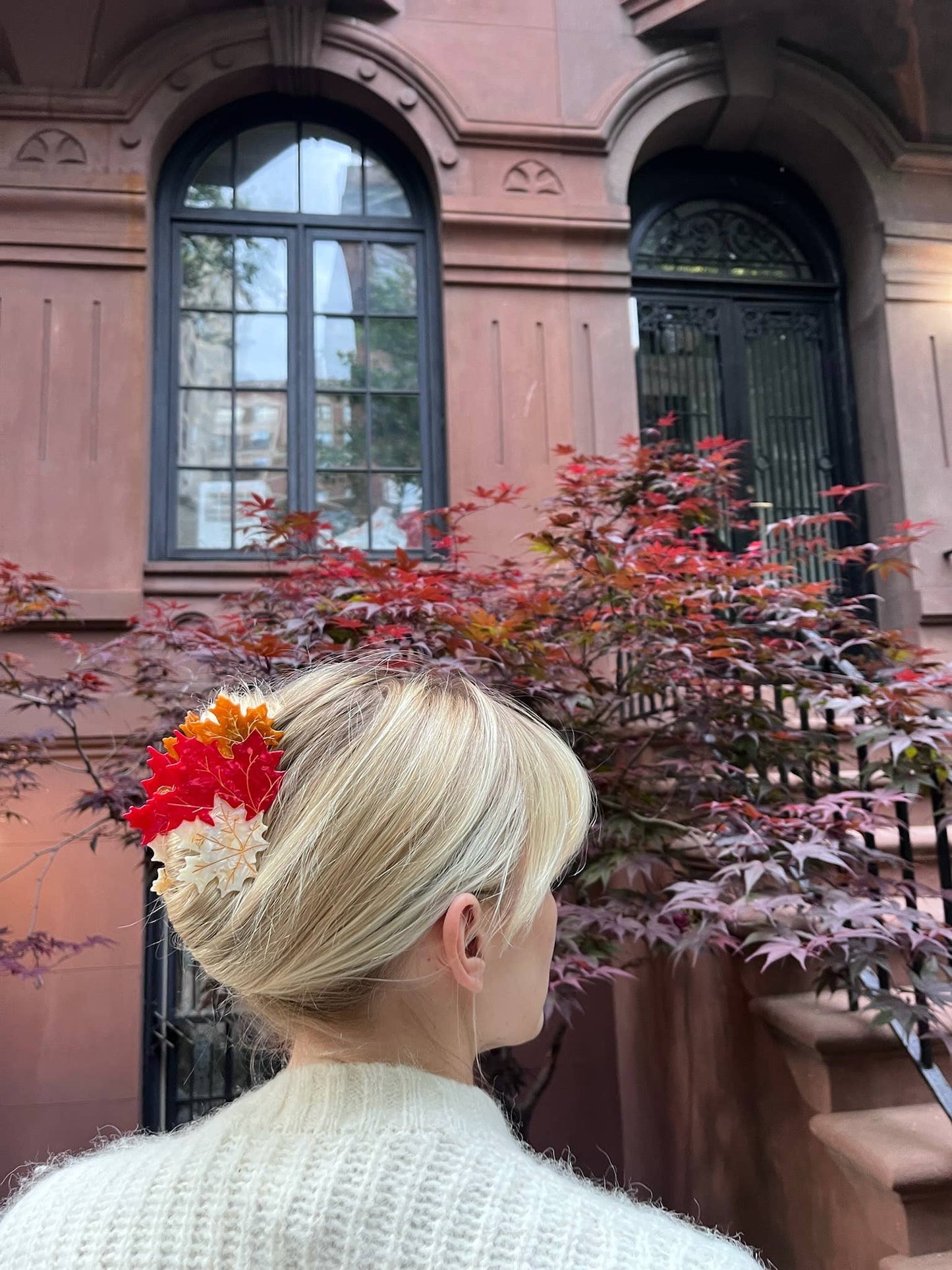 Fall Leaves Hair Clip