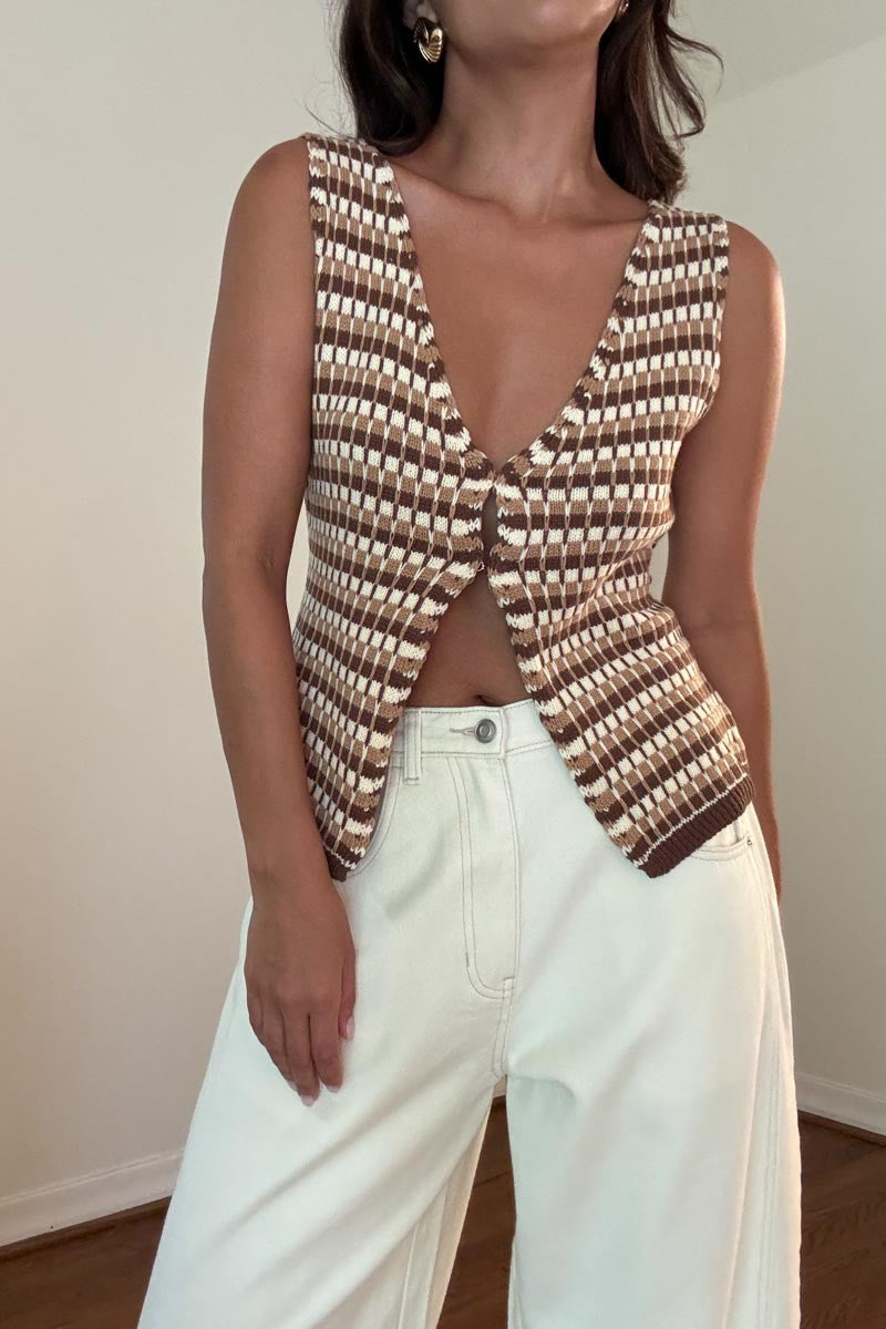 Laramie Vest Top