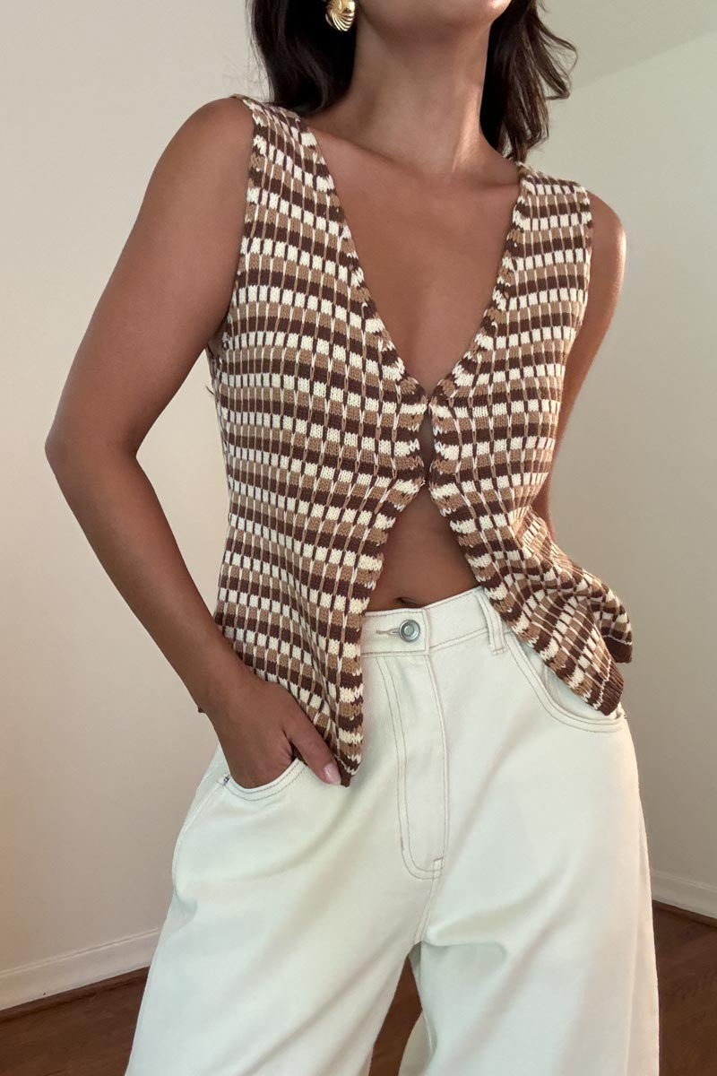 Laramie Vest Top