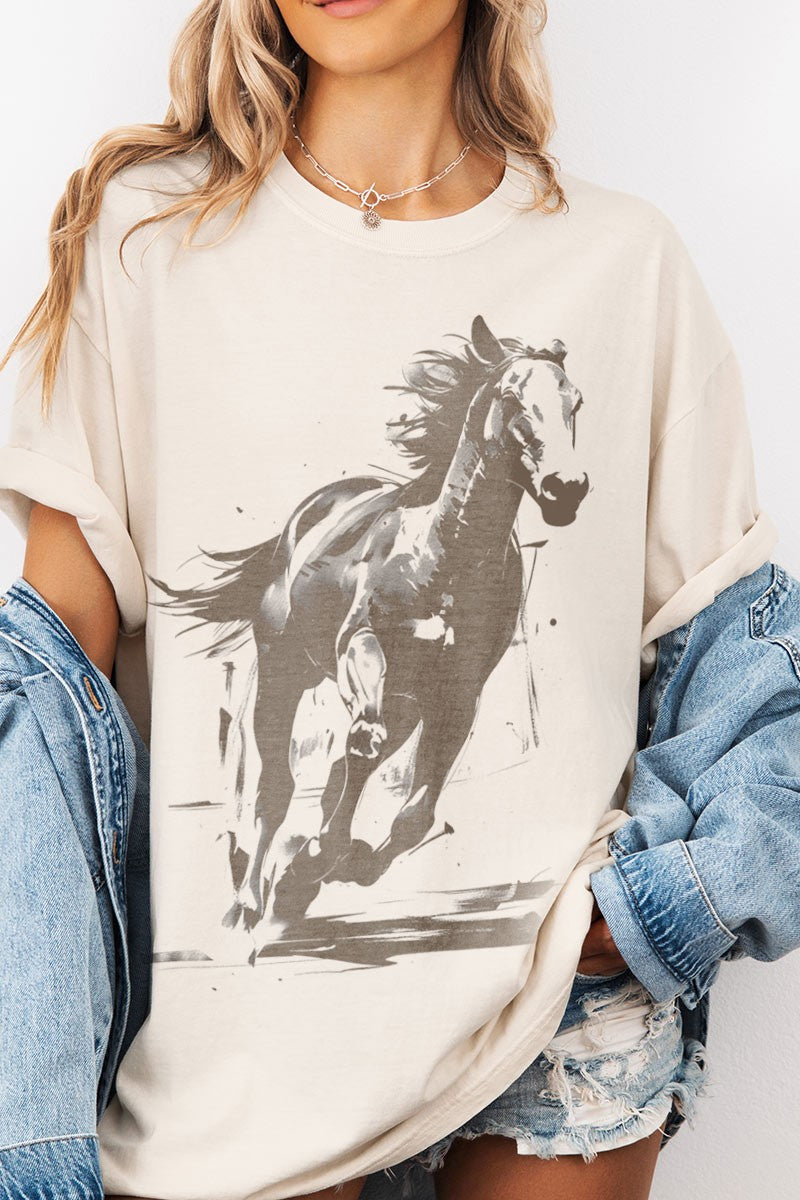 Running Wild Bronco Tee