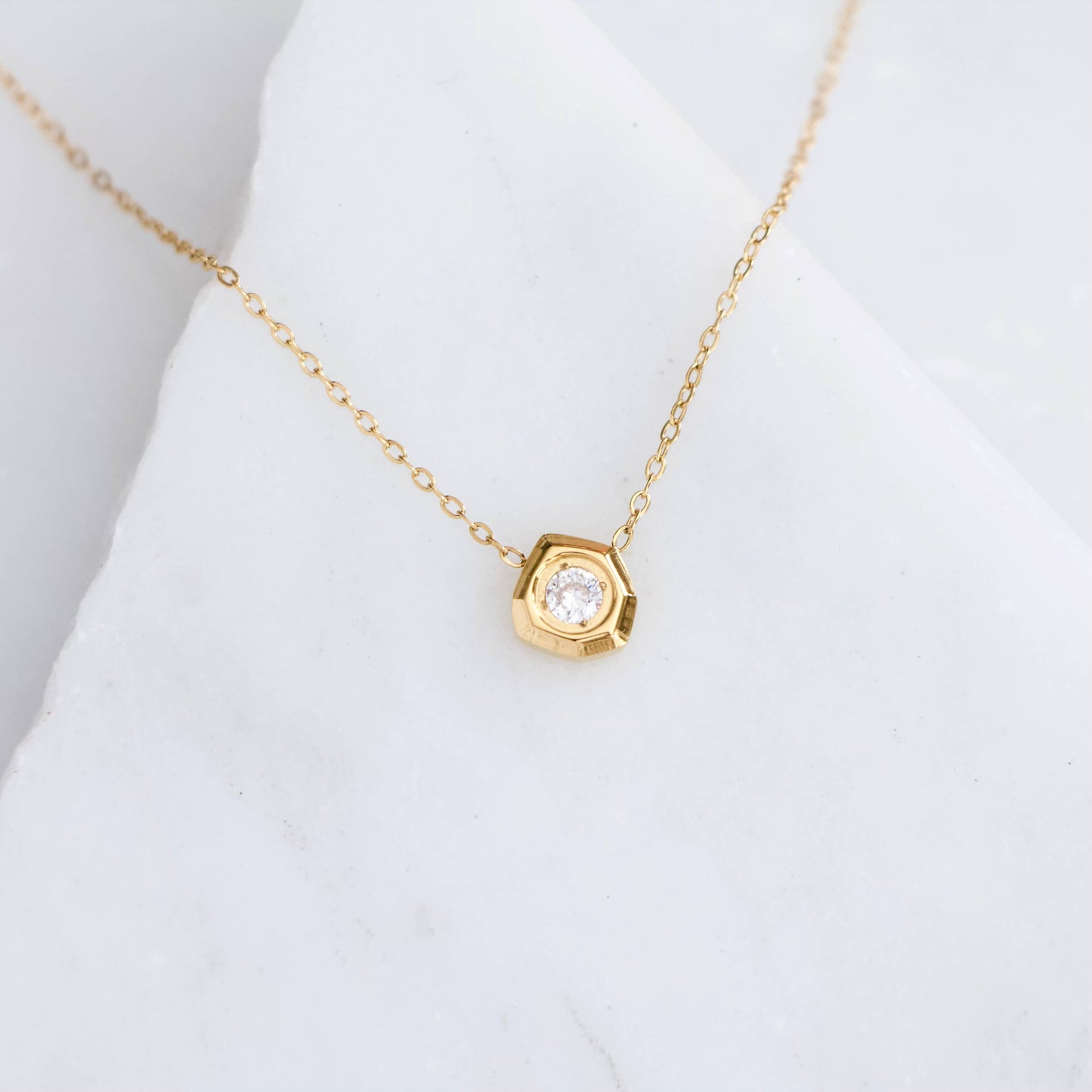 Luster Nugget Necklace