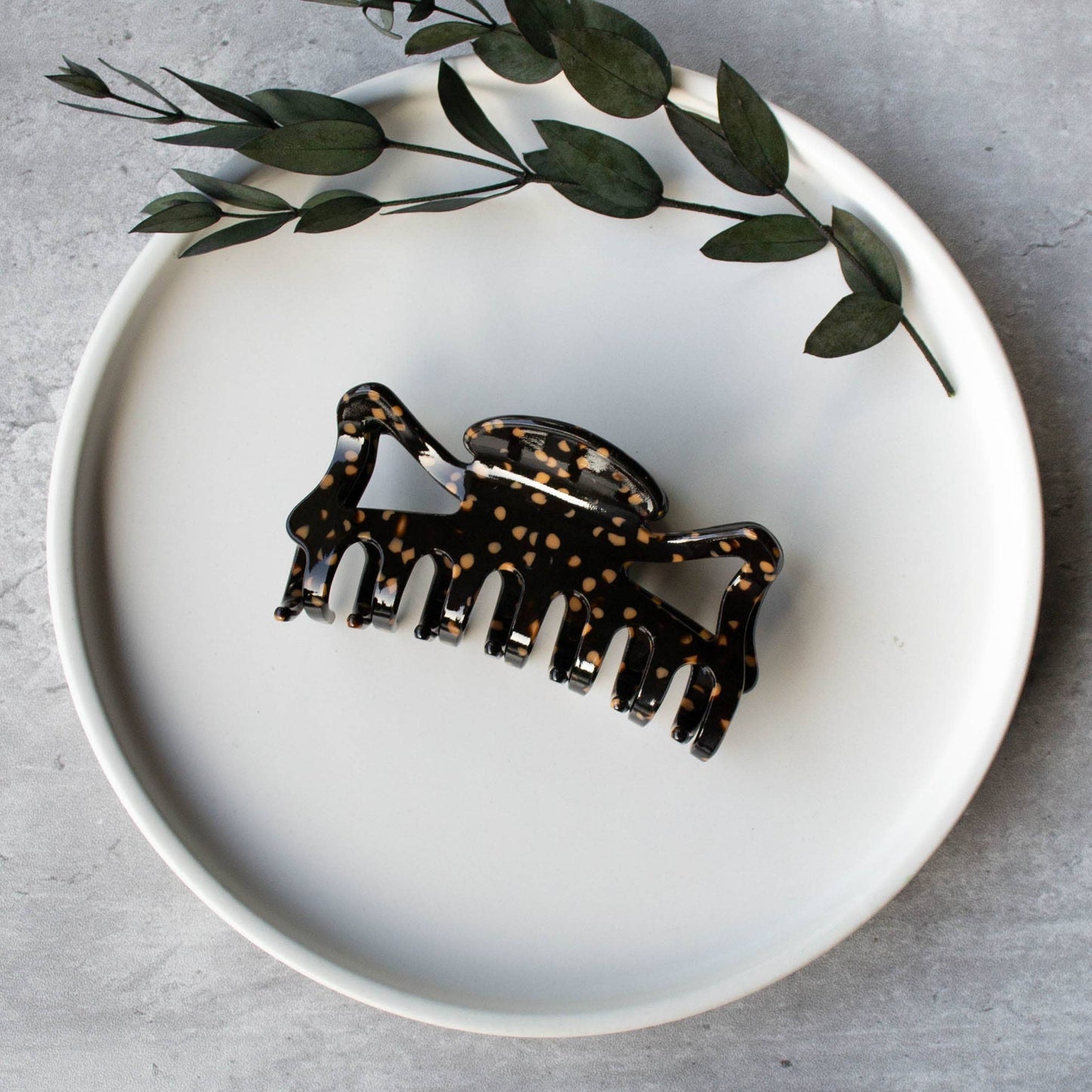 Kendall Terrazzo Hair Clip