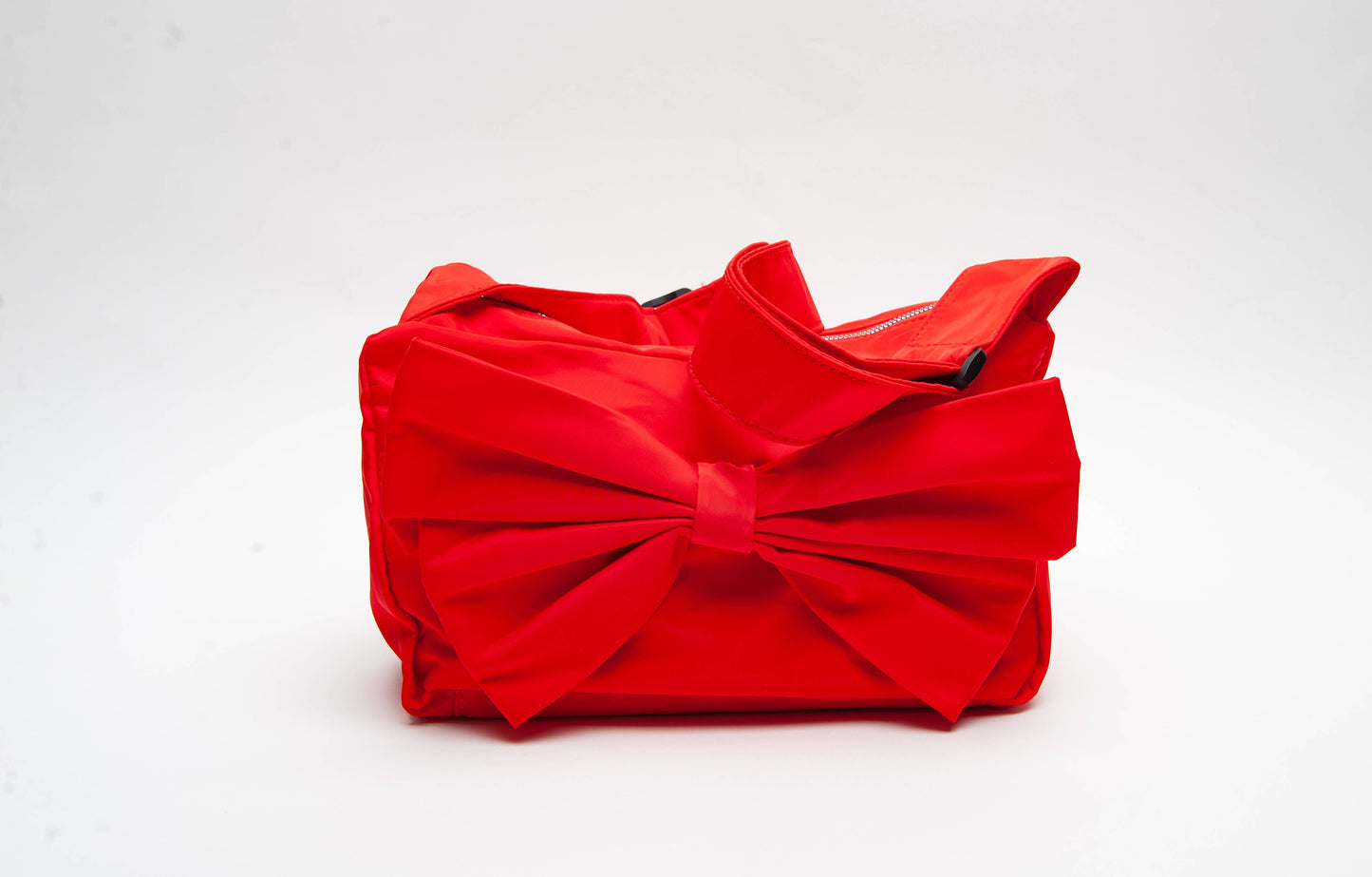 Coquette Cherry Red Bow Bag