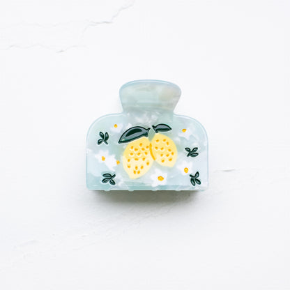 Lemons in Bloom Hair Clip