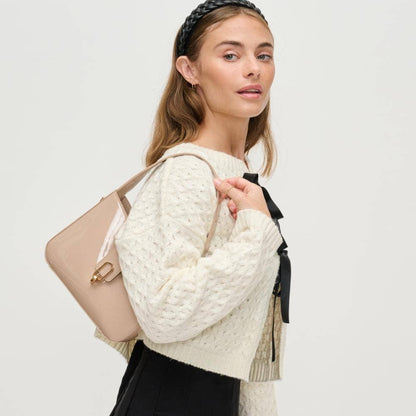 Paige Patent Shoulder Bag