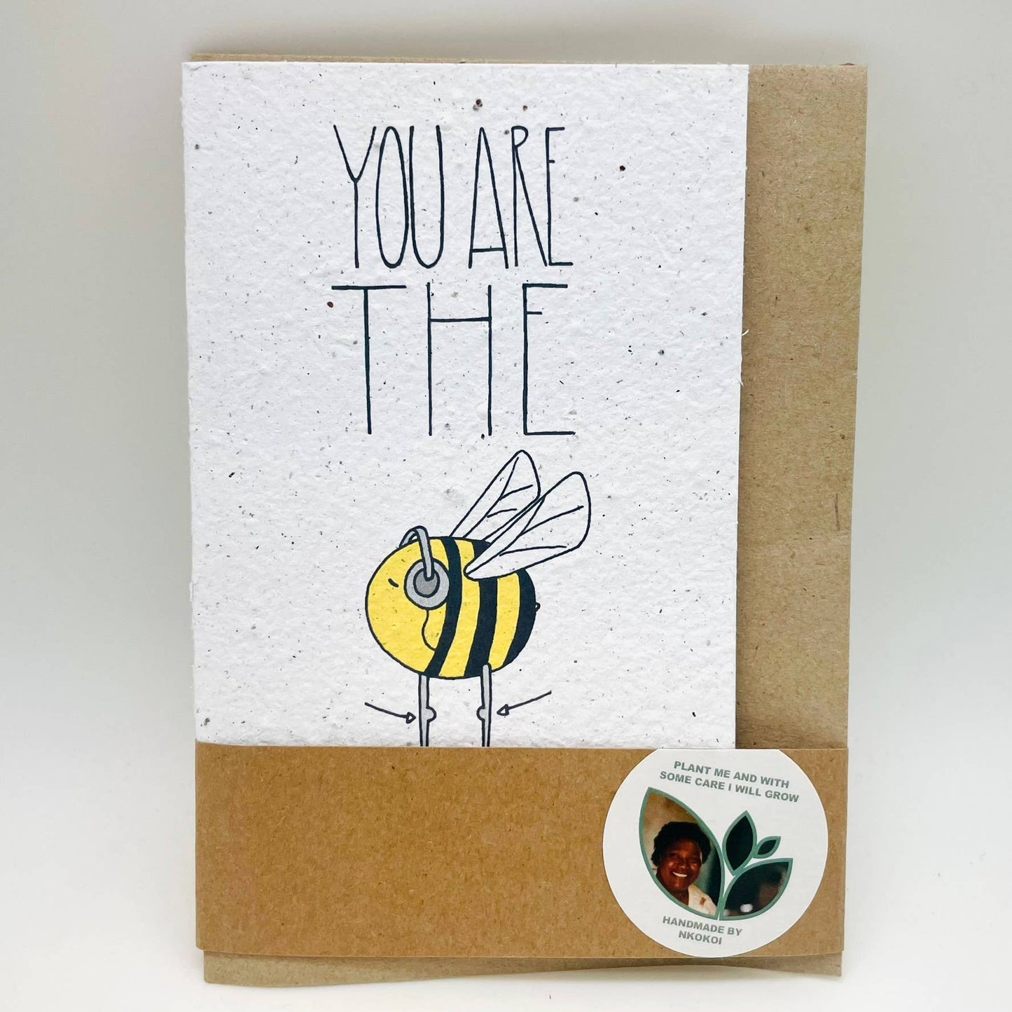 Bee's Knees | Growing Paper Greeting Card