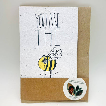 Bee's Knees | Growing Paper Greeting Card