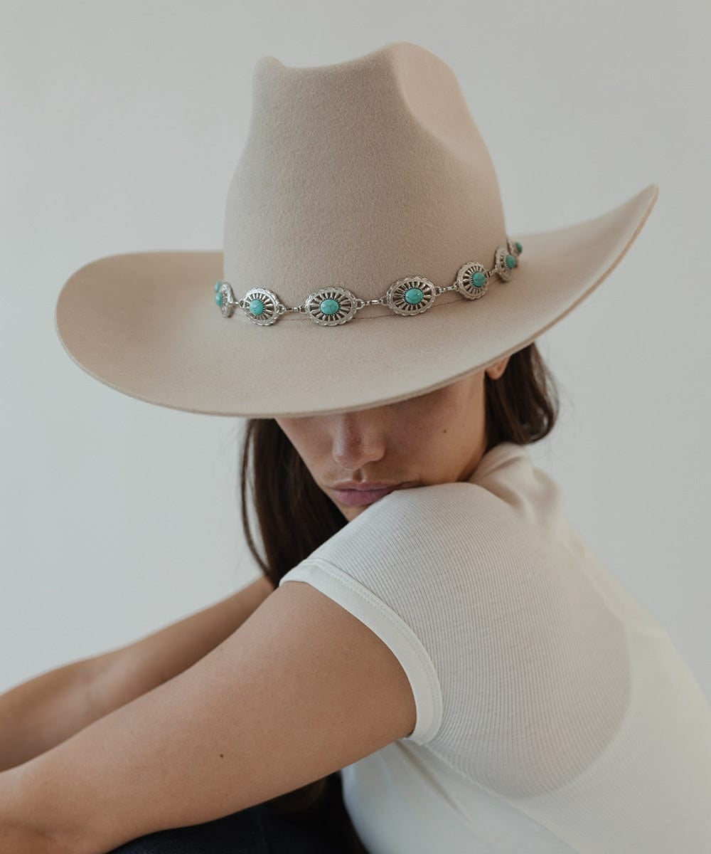 Gale Turquoise Concho Band