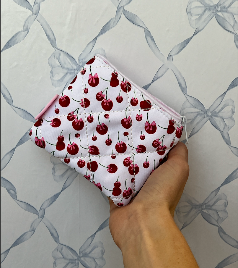 Cherry Bomb Mini Pouch