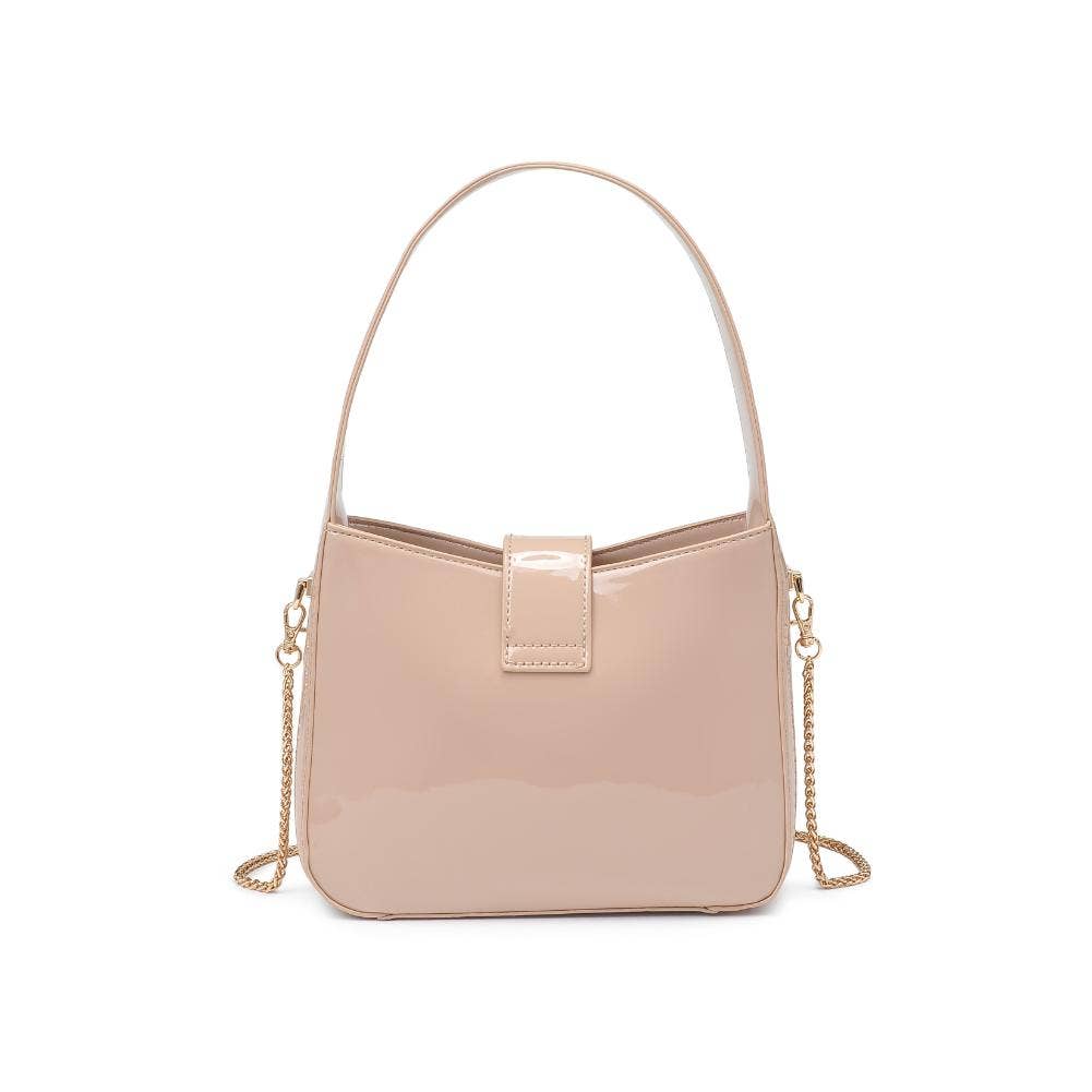 Paige Patent Shoulder Bag