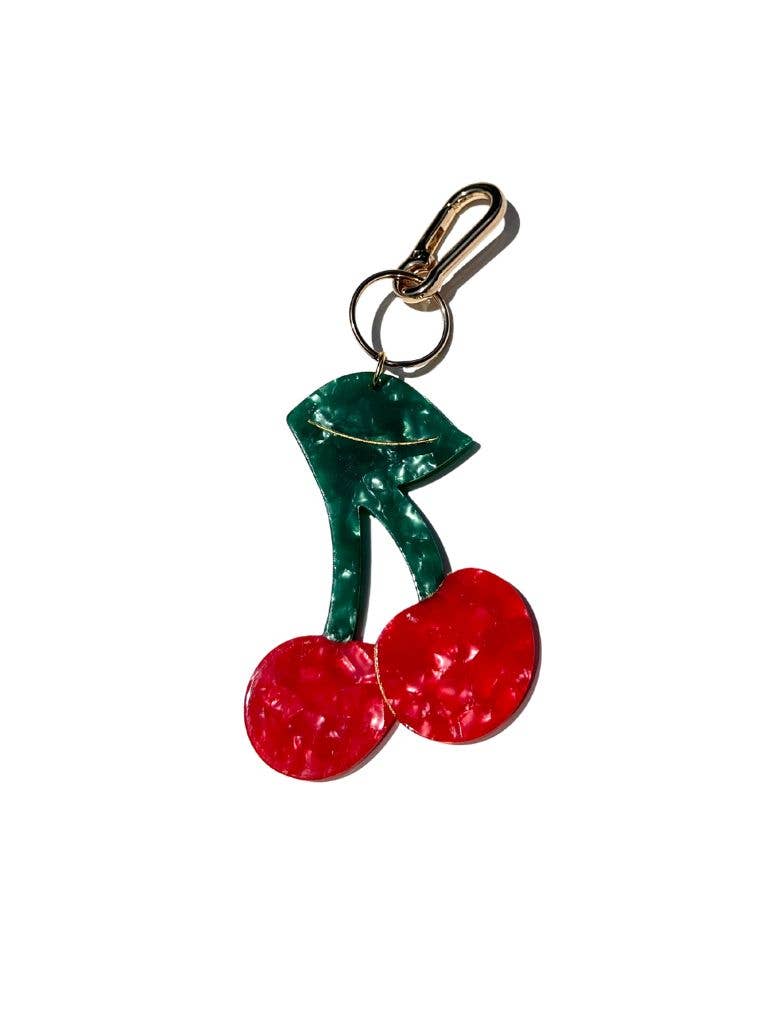 Cherry Keychain / Bag Charm