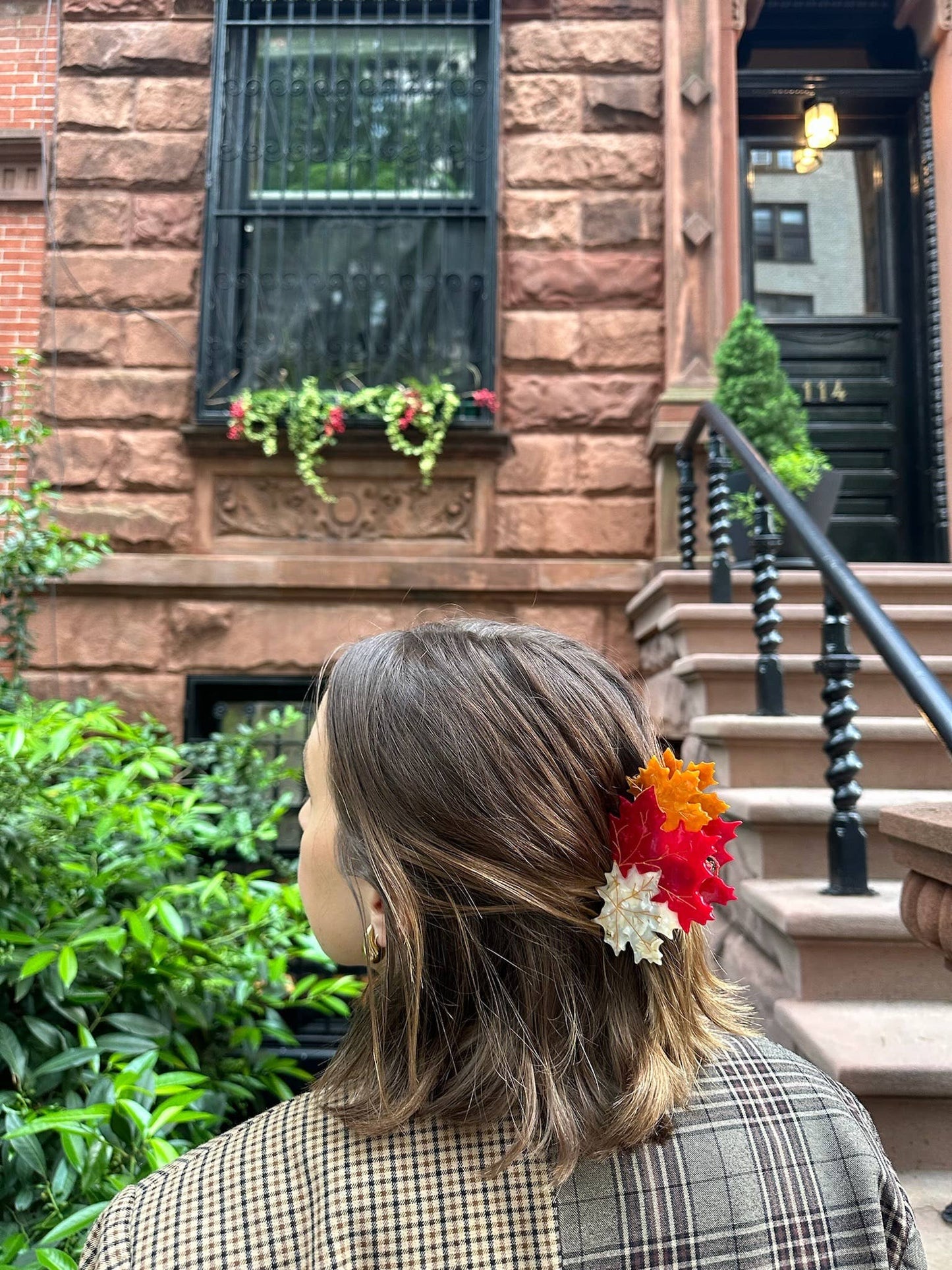 Fall Leaves Hair Clip