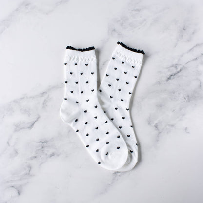 Always Lovely Scallop Socks