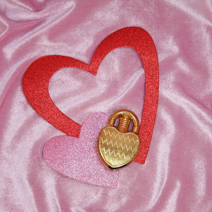 Heart of Gold Lock Lighter