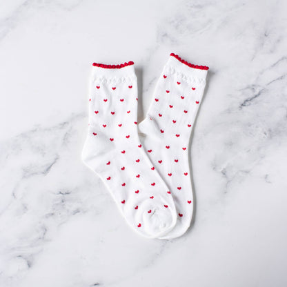 Always Lovely Scallop Socks