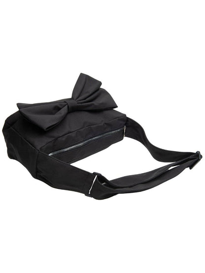 Coquette Black Bow Bag