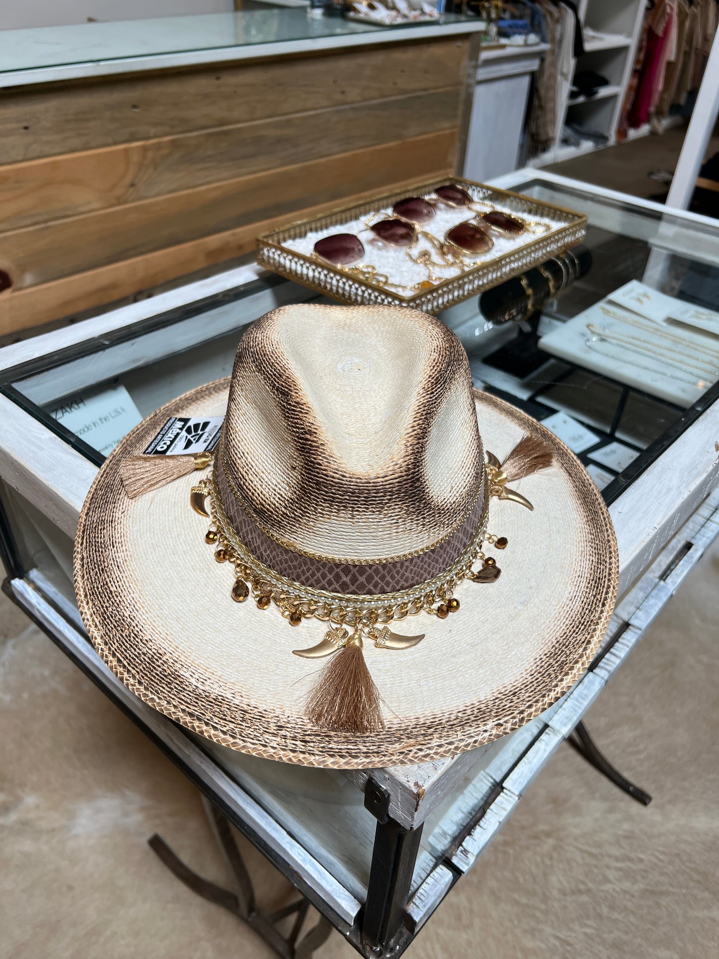 Oro | Handmade Palm Hat