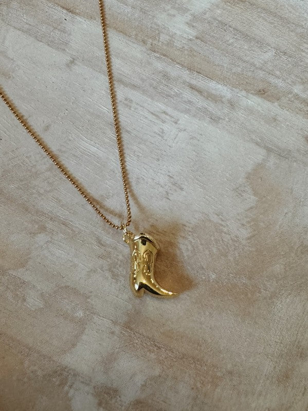 Keepsake Cowboy Boot Necklace