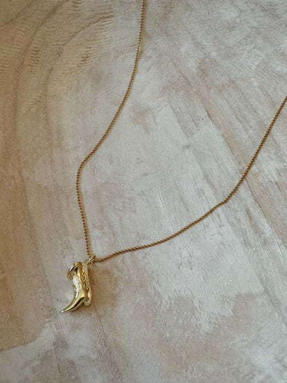 Keepsake Cowboy Boot Necklace