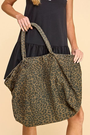 Leopard Carry-All Tote