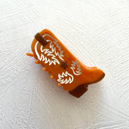 Coastal Cowgirl Western Boots Hair Clip