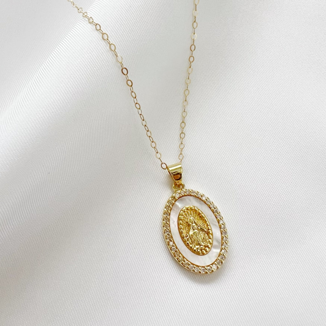 Miraculous Mary Necklace