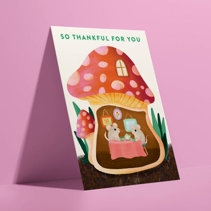 Thankful For You | Greeting Card