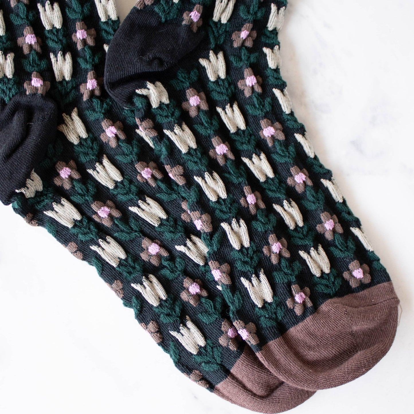 Vintage Floral Socks