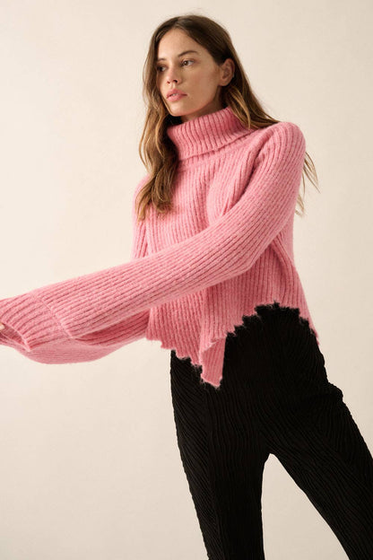 Magda Bandana Turtleneck Sweater