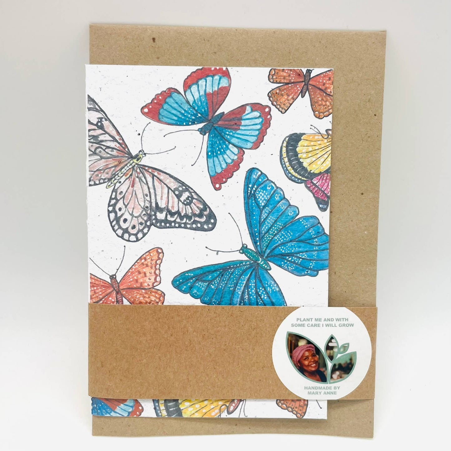 Butterfly Print | Growing Paper Greeting Card