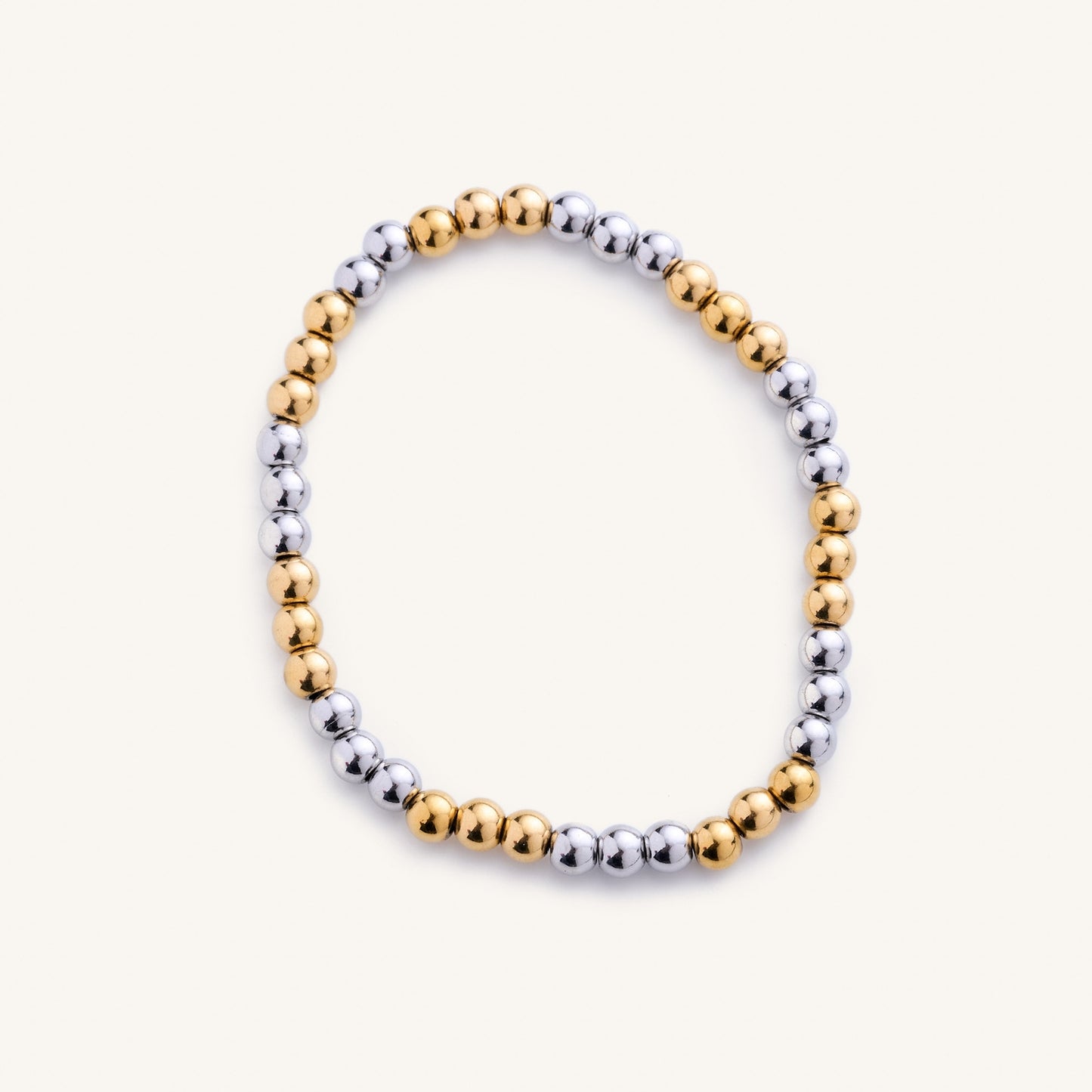 Mirage Mixed Metal Bead Bracelet