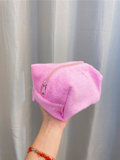 Sharpay Terrycloth Makeup Bag