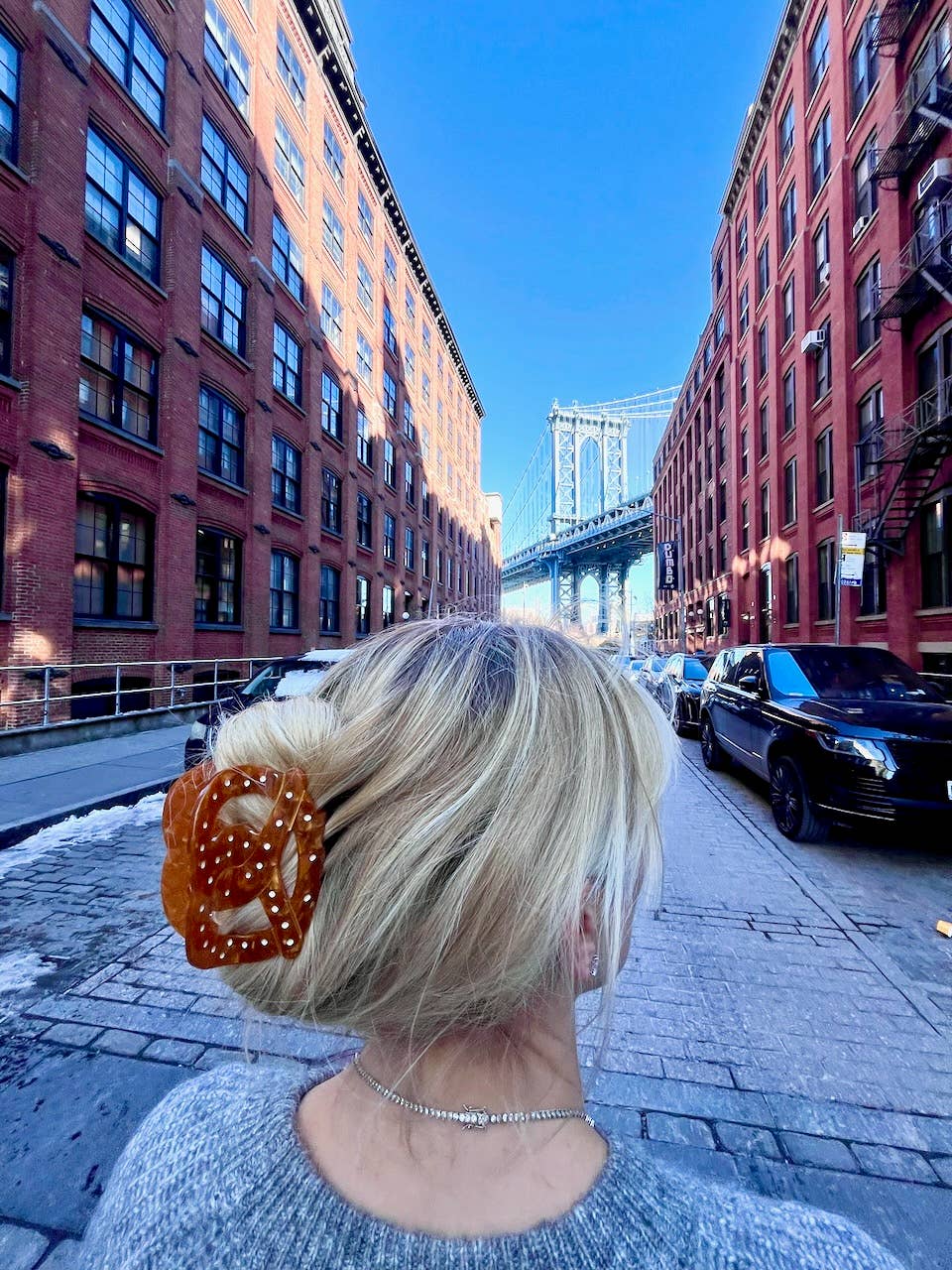 Pretzel Hair Claw Clip