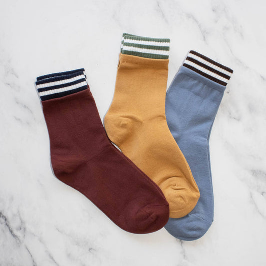 Retro Crew Socks