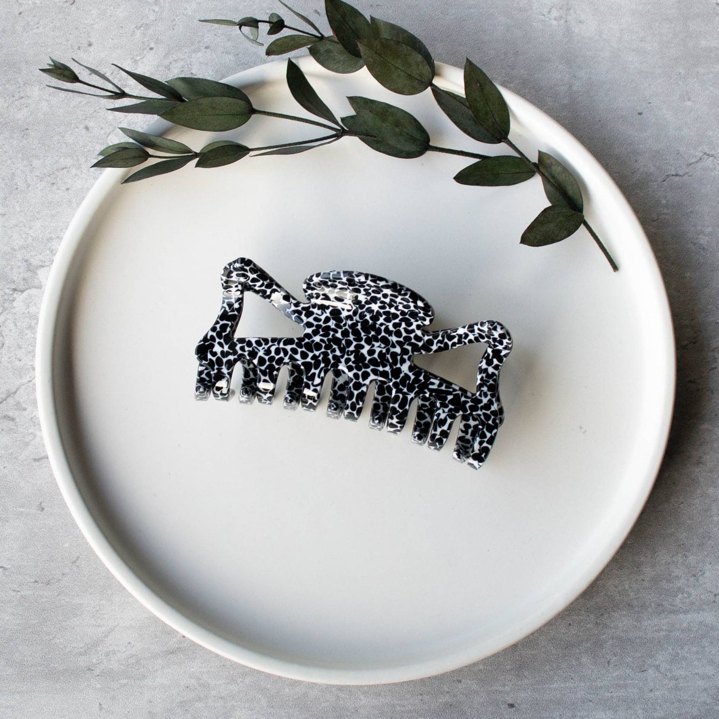 Kendall Terrazzo Hair Clip