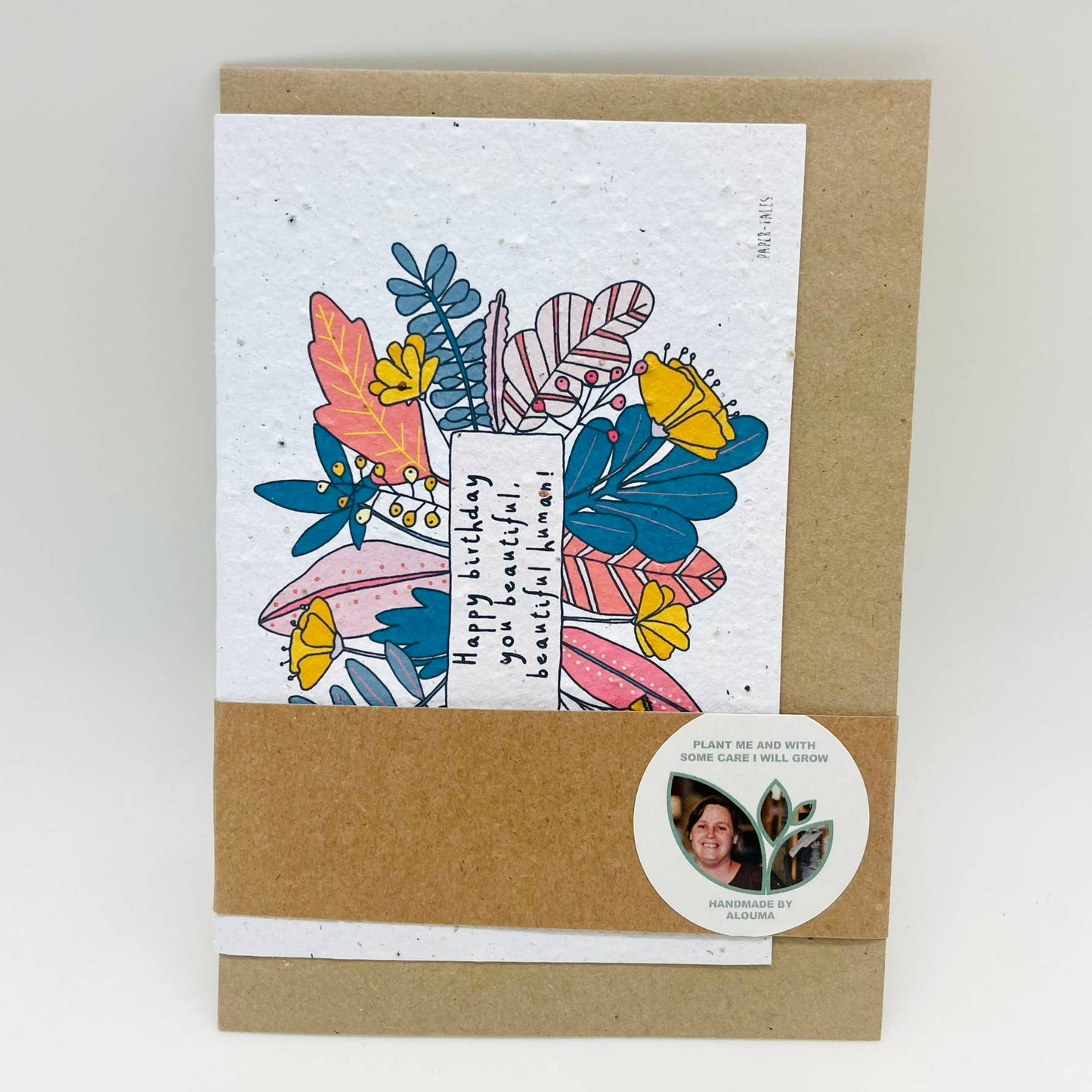 Beautiful Human | Growing Paper Greeting Card