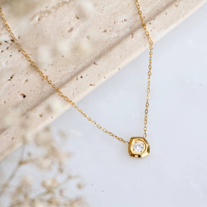 Luster Nugget Necklace