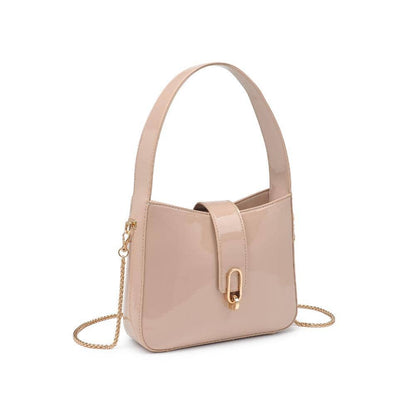 Paige Patent Shoulder Bag