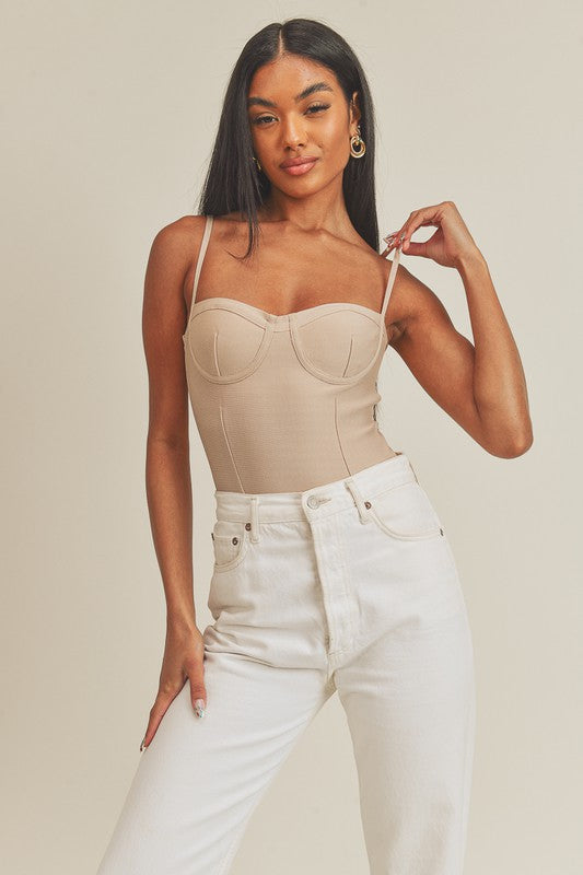 Brandy Bustier Bodysuit